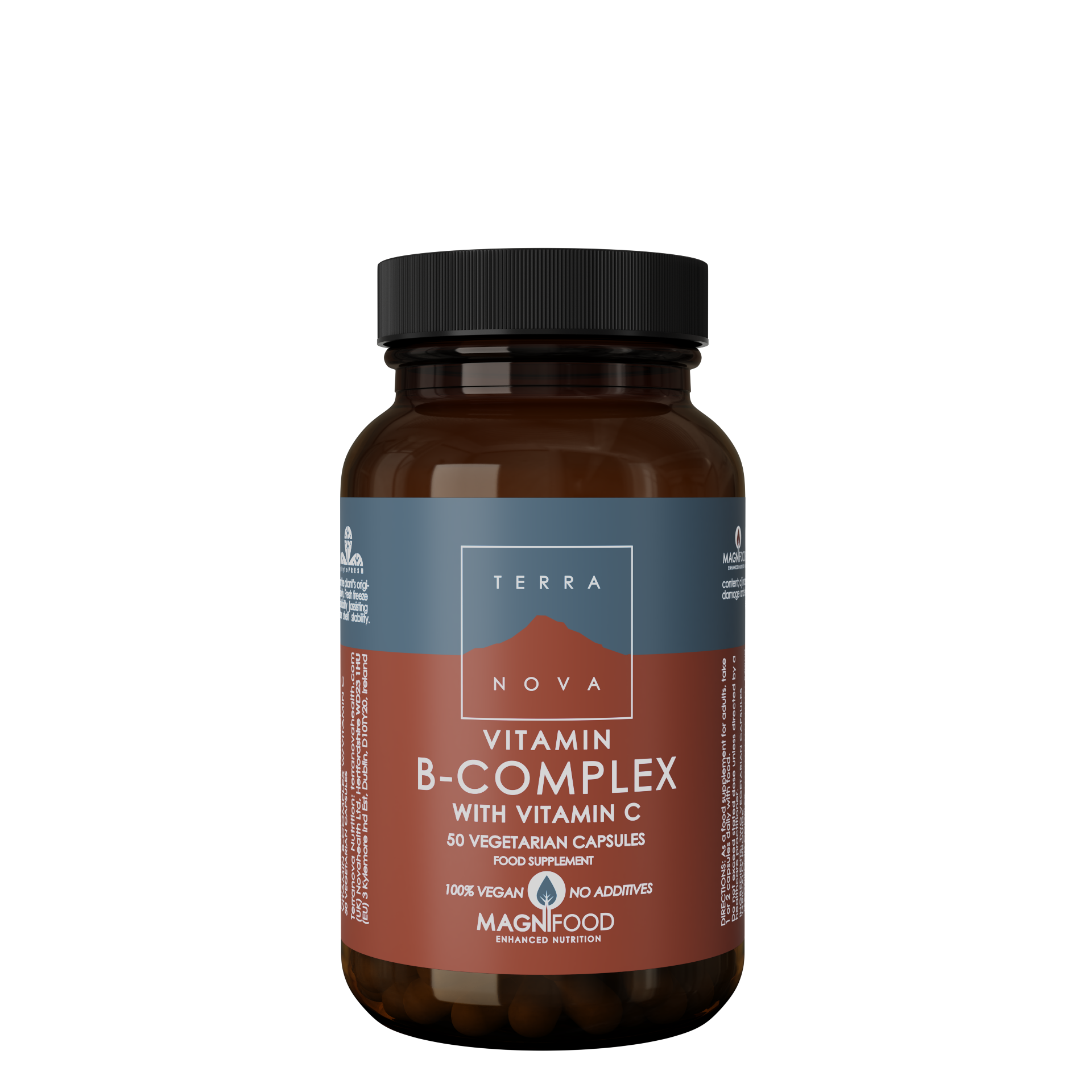 TERRANOVA B-Complex w/Vitamin C , 50 capsule
