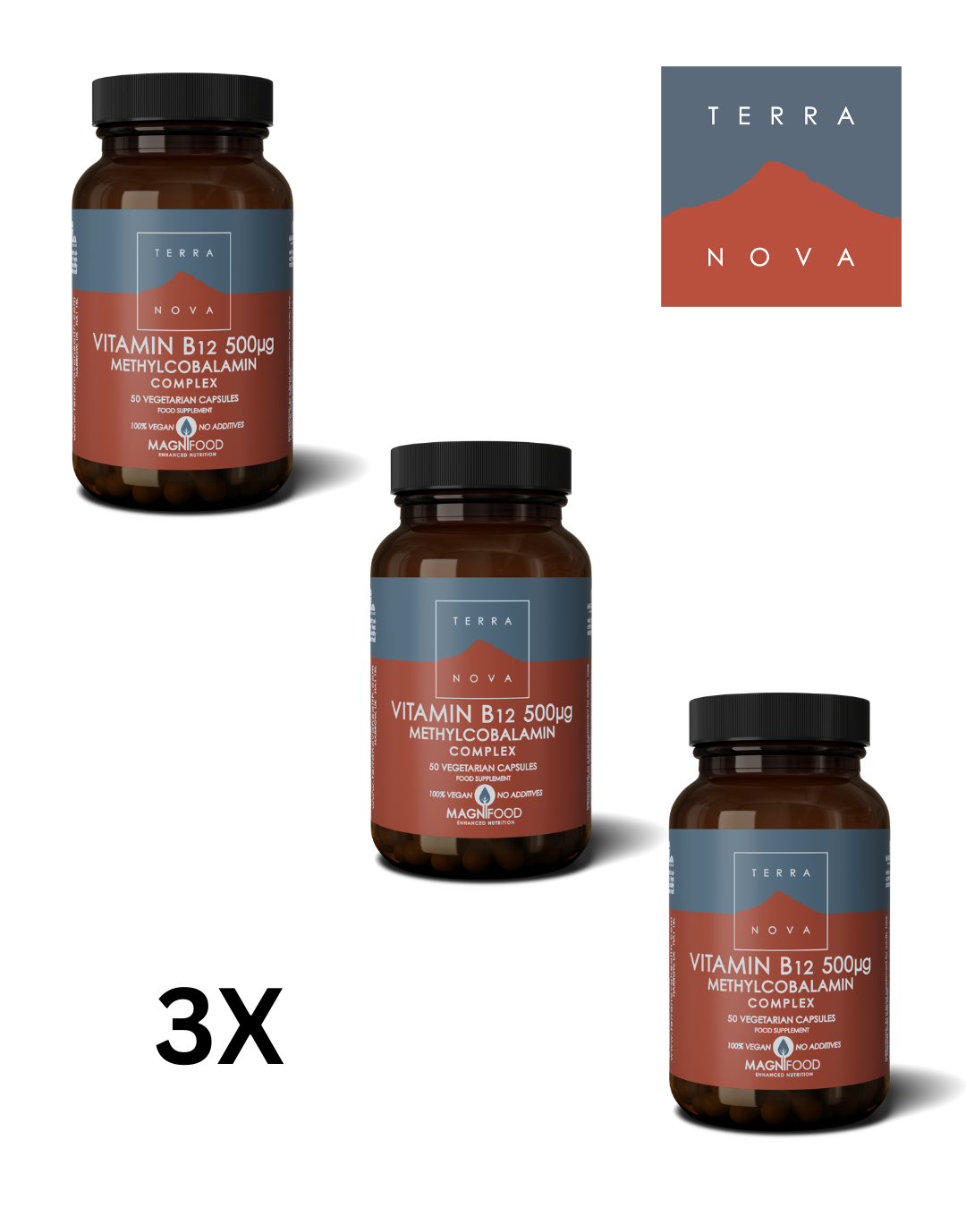 TERRANOVA Vitamin B12 500ug