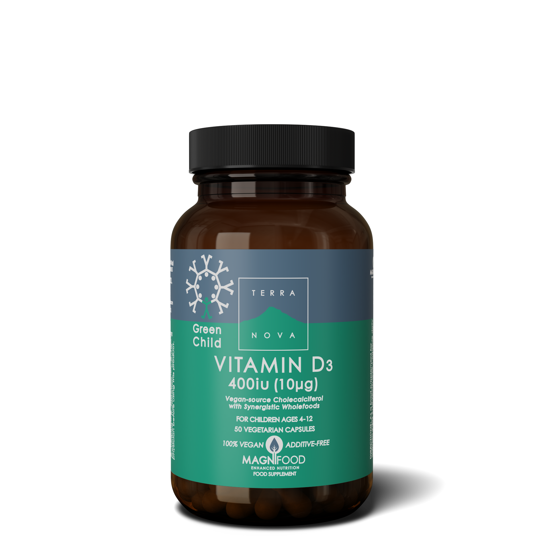TERRANOVA Green Child Vitamin D3 Complex , 50 CAPS