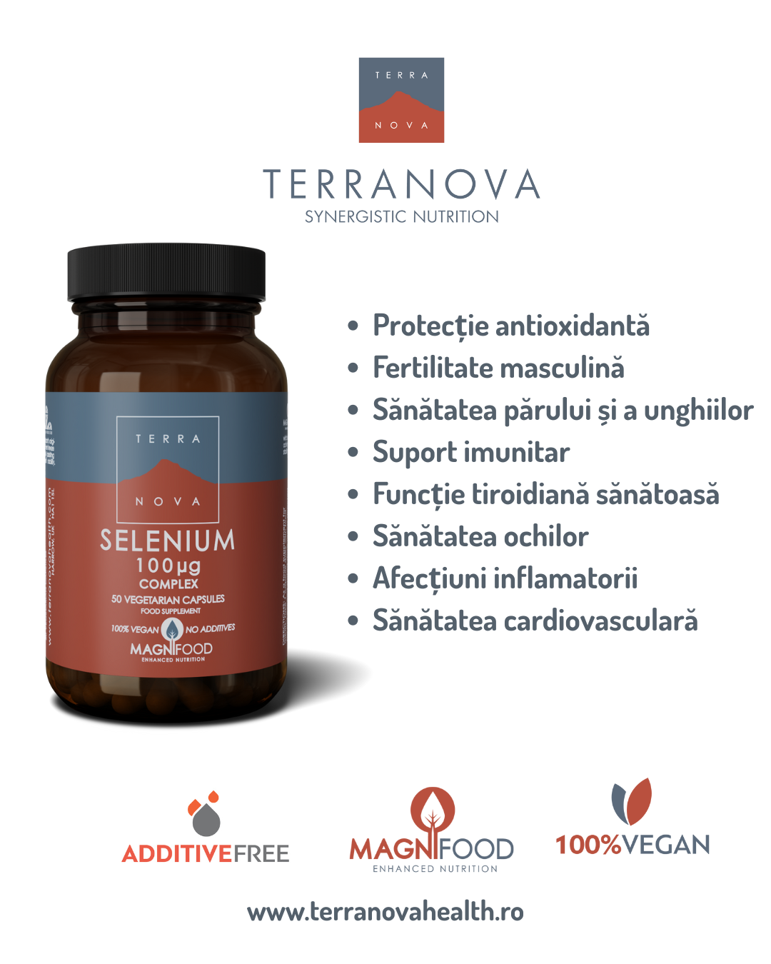 TERRANOVA Selenium 200ug Complex