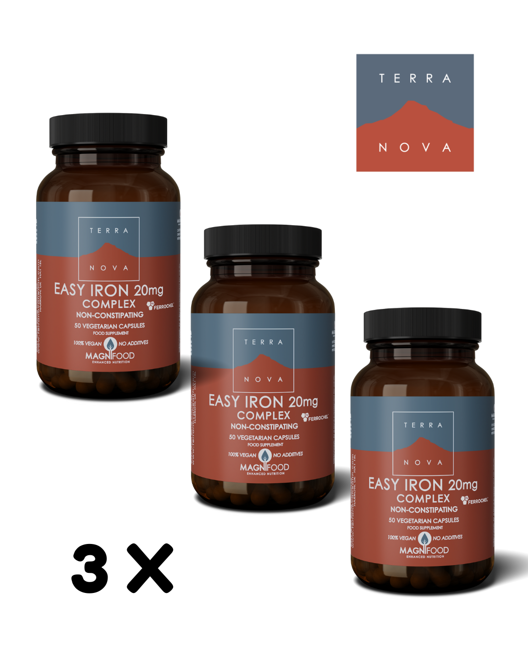 TERRANOVA Easy Iron 20mg Complex