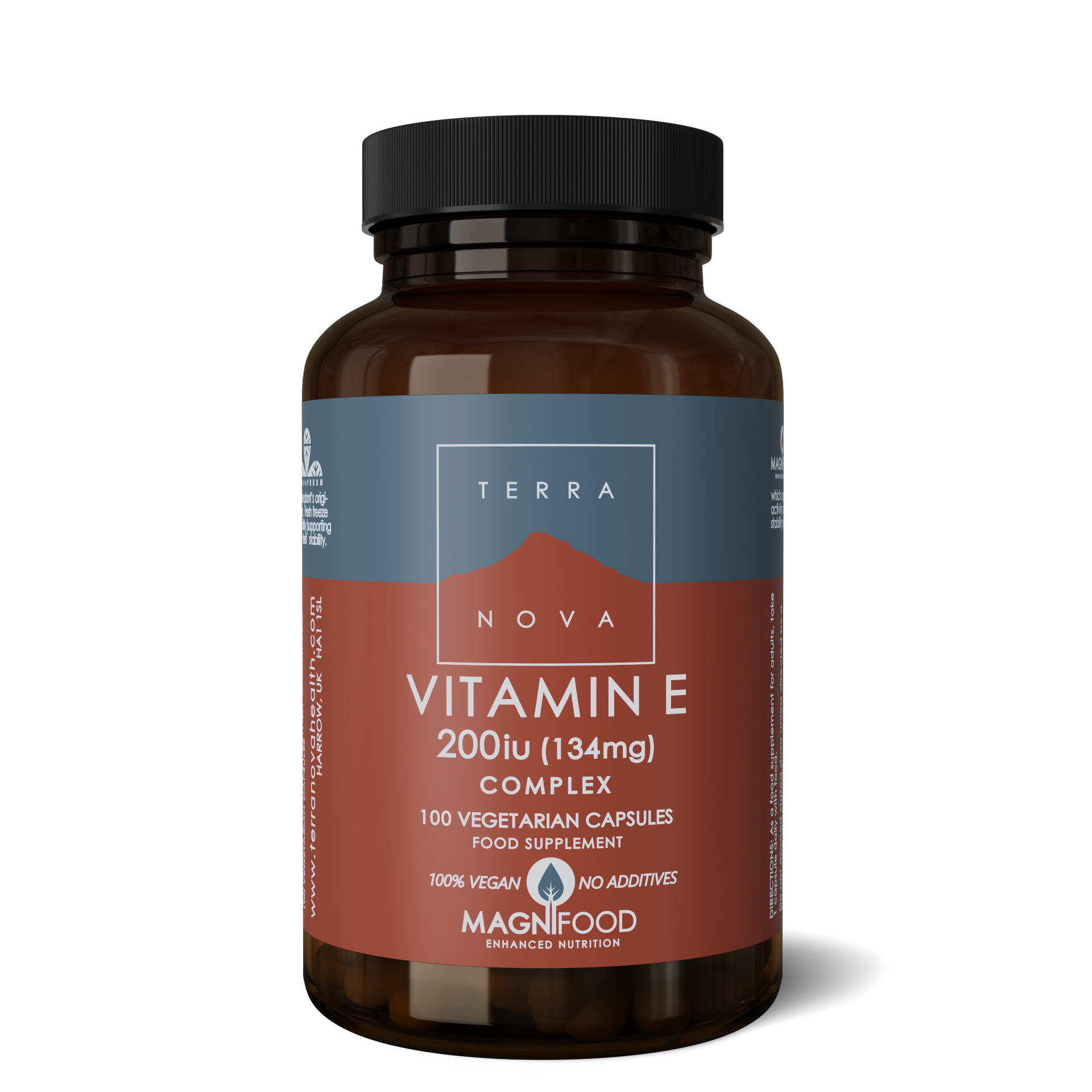 TERRANOVA Vitamin E 200 iu Complex , 50 caps