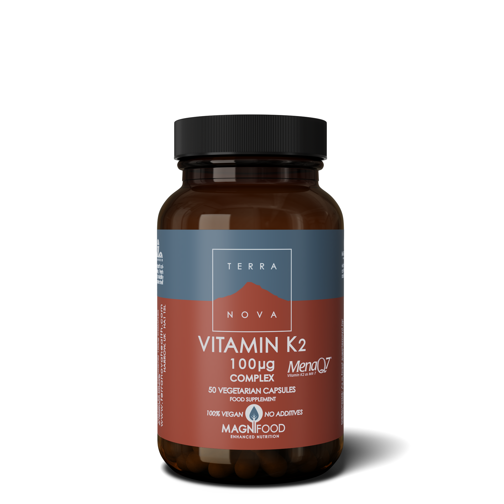 TERRANOVA Vitamina K2 100ug Complex , 50caps