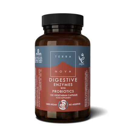 TERRANOVA Digestive Enzymes & Probiotics 50 capsule