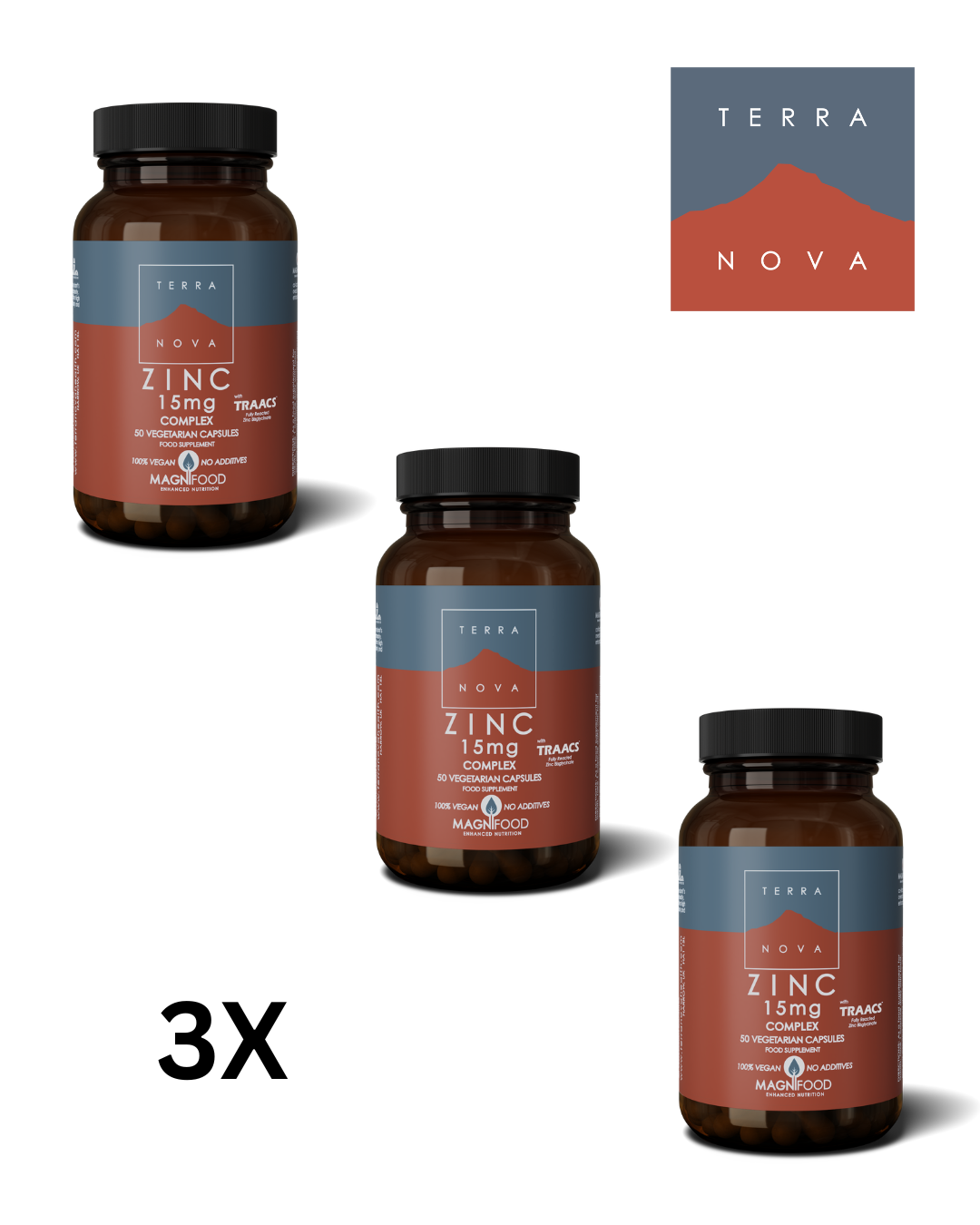 TERRANOVA Zinc 15mg Complex