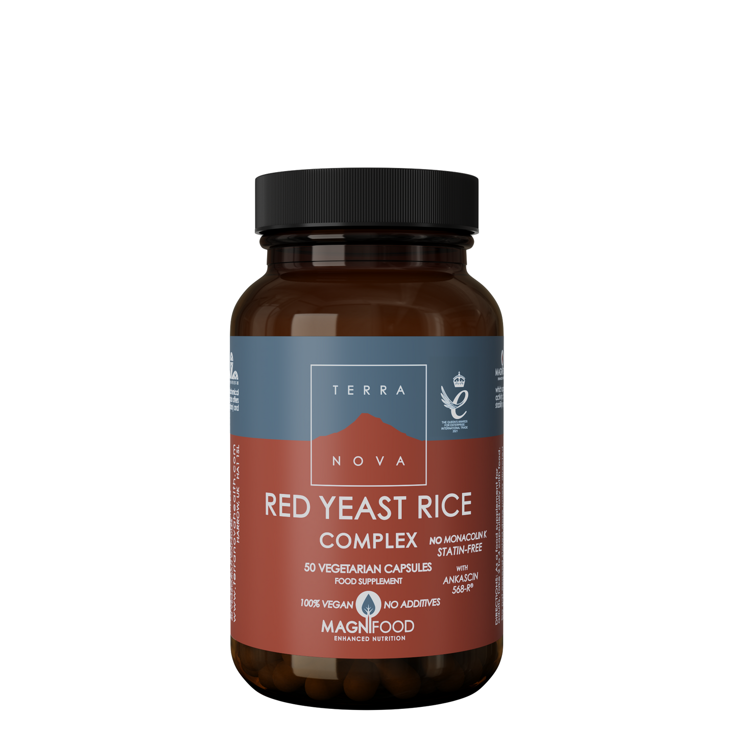 TERRANOVA Red Yeast Rice – drojdie orez roșu pentru colesterol mărit