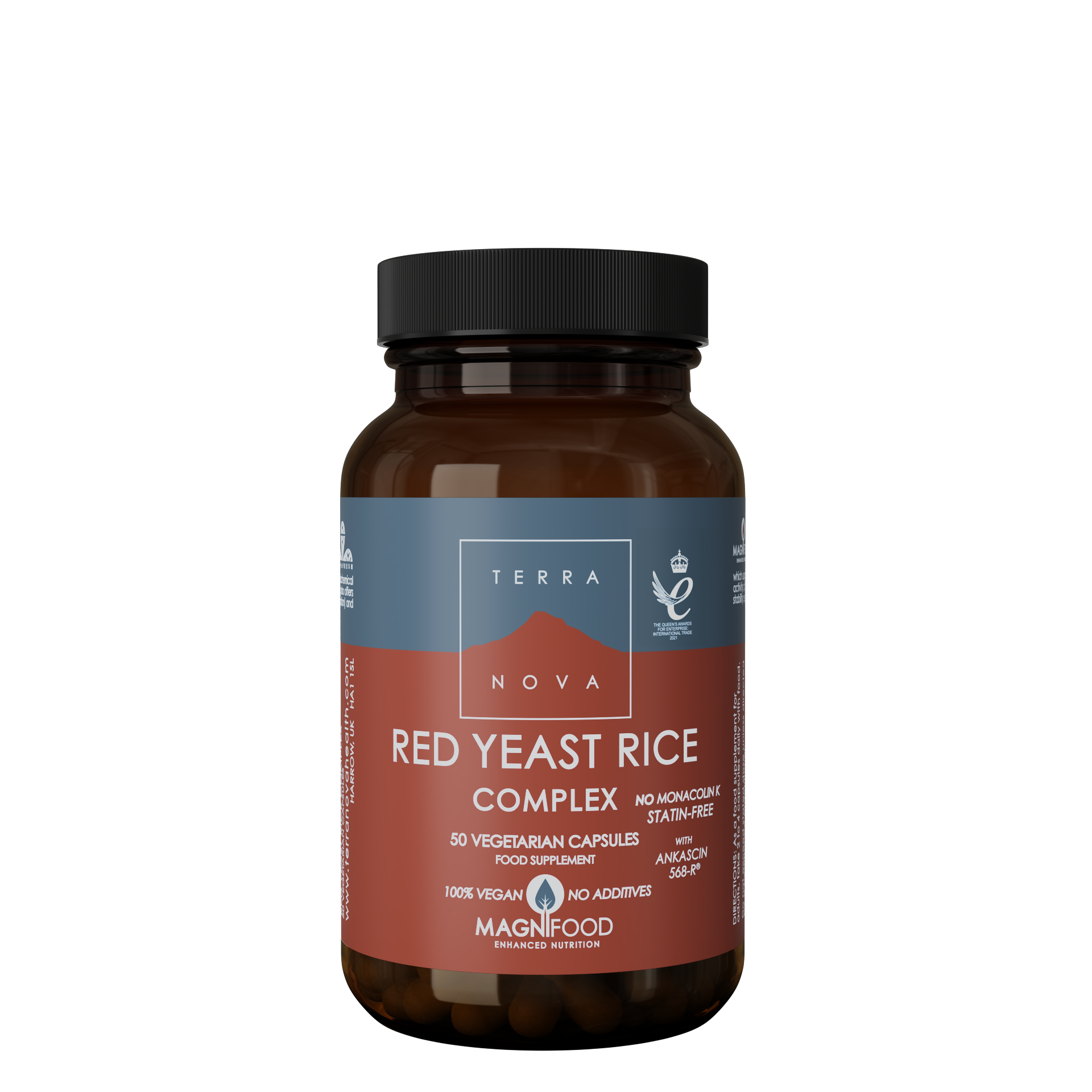 TERRANOVA Red Yeast Rice – drojdie orez roșu pentru colesterol mărit