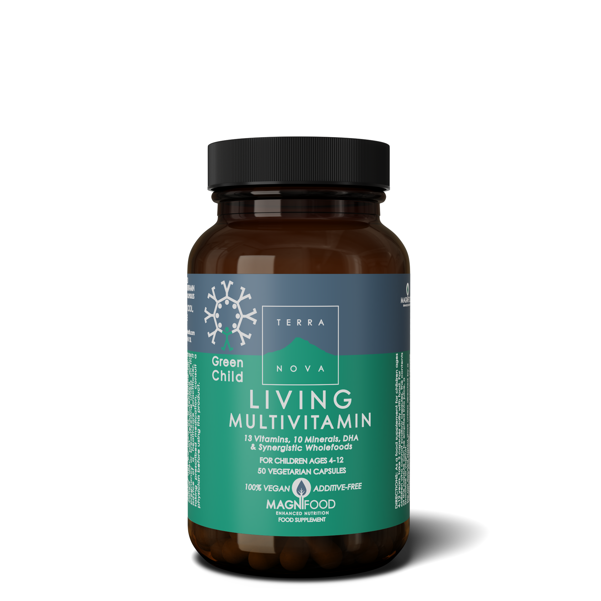 TERRANOVA Multivitamine Green Child Living , 50 CAPS