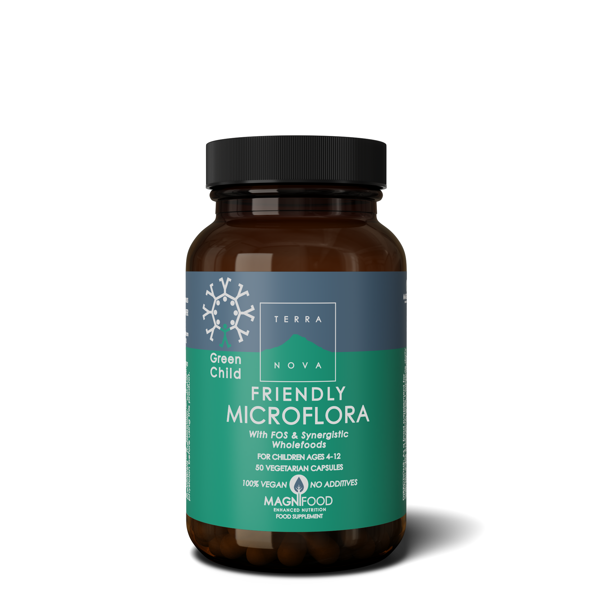 TERRANOVA Green Child Friendly Microflora  , 50 capsule