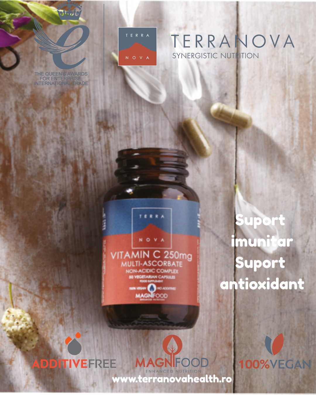 TERRANOVA Vitamin C 250mg Complex