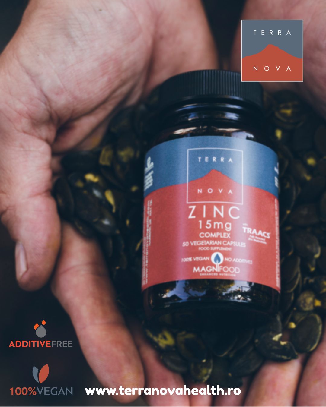 TERRANOVA Zinc 15mg Complex