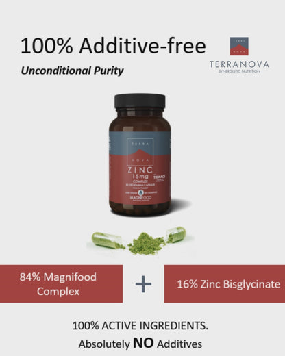 TERRANOVA Zinc 15mg Complex